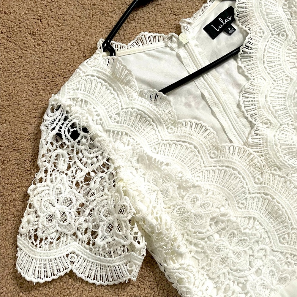 White Lace Dress